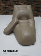 Beige cover for scooter saddle Honda space cn 250 helix two pieces