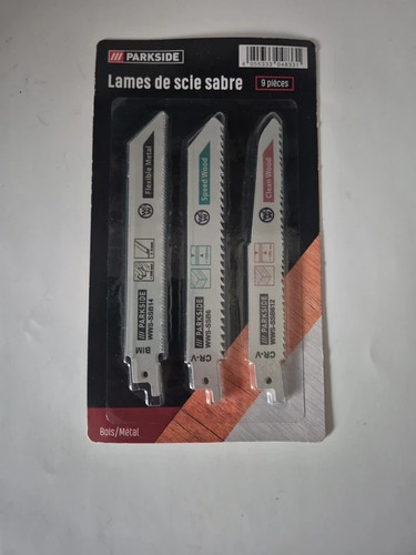Lames scie sabre bois - scie,