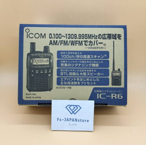 Récepteur pratique icom r6 - pratique,