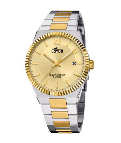 Lotus montre homme champagne - lotus,