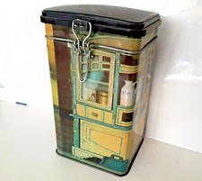 Ancienne BOÎTE publicitaire italienne (Gêne) de Café (1966)