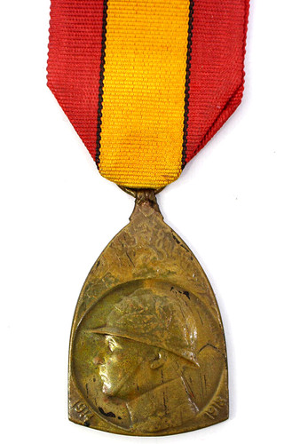 Médaille belge 1914 1918 - médaille, 1914-1918