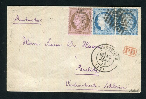 Superbe lettre marseille - lettre,