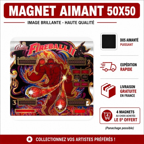 Magnet fireball bally - 2,