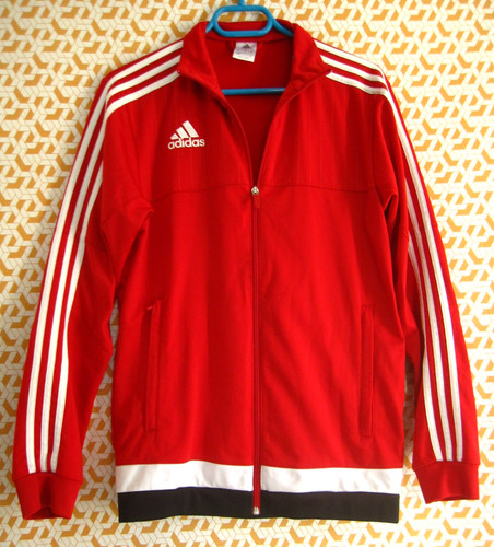 Veste adidas team - rouge, et