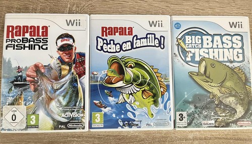 Lot wii pêche rapala - pêche, big