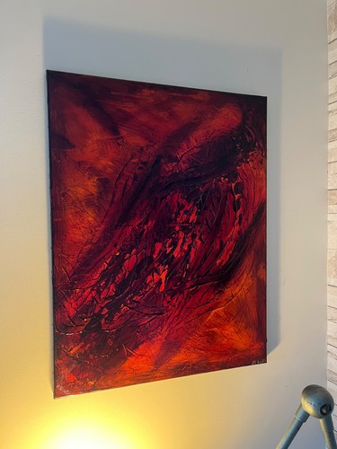 Tableau abstrait contemporain