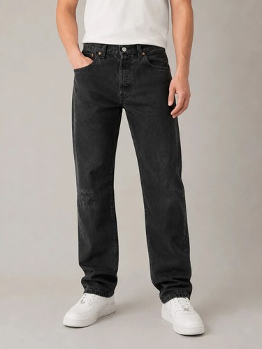 Jean levi 501 noir coupe - jean,