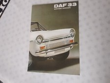 DAF 33 automatic/variatic - PUB années 70
