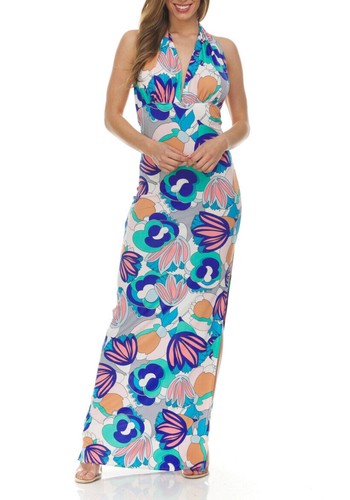 Robe maxi femme - robe, avec