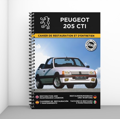 Peugeot 205 cti cahier de - peugeot, :