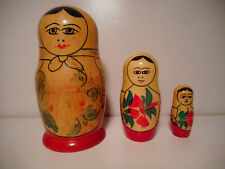 Matriochka poupées russes bois ancienne vintage poupée russe 3