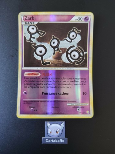 Carte pokémon zarbi 123 - pokémon,