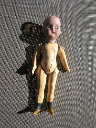 Poupee porcelaine 1909 dep - porcelaine,