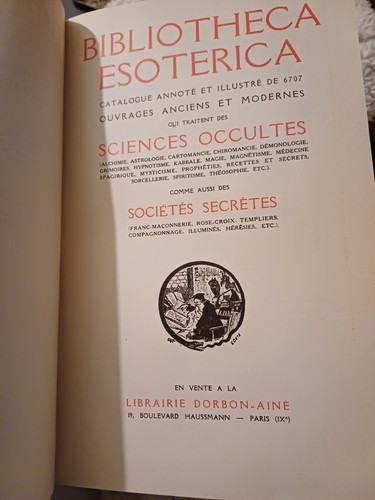 Bibliotheca esoterica 1975 - bibliotheca,