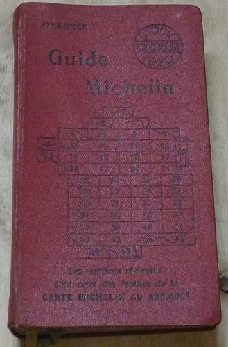Guide michelin 1920 avec deux - michelin, 1920,