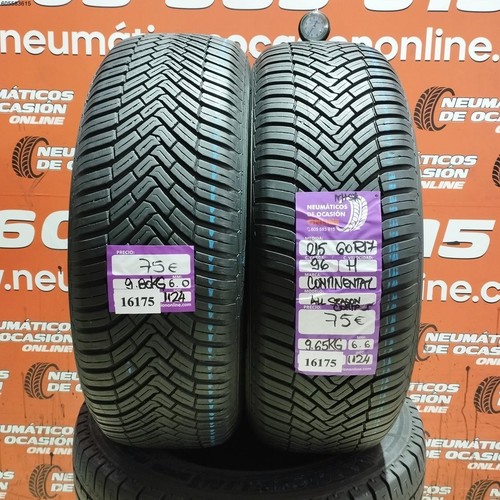 Pneus auto continental all - 2x,