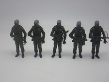 5 S.A.S. Figures Squad Leader - Action Force - Action Man - Palitoy 1983