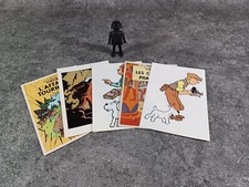 5 Postcard - TINTIN - Series 3.