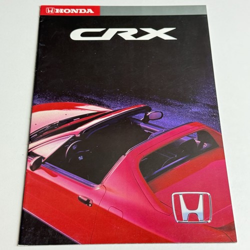 Honda crx 38p brochure - /,