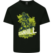 VTT Descente Mon Frisson Cyclisme T-Shirt En Coton Pour Hommes