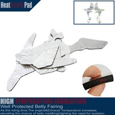 Pre-Cut Belly Fairing Heat Shield Mat Insulation For Yamaha YZF R1 2007-2008