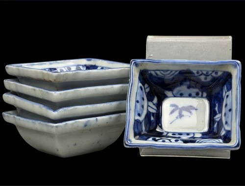 Set assiettes carrées - set, 5