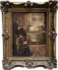 Tableau Ancien Entourage