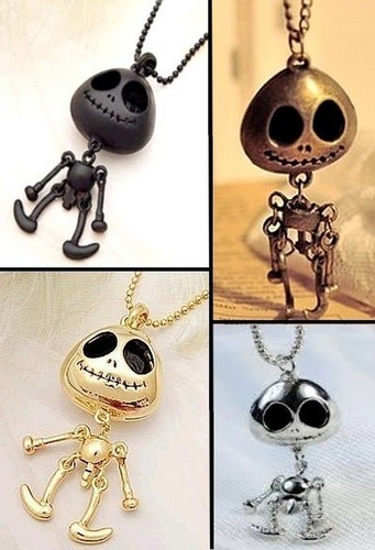 Collier sautoir épouvantail - collier,