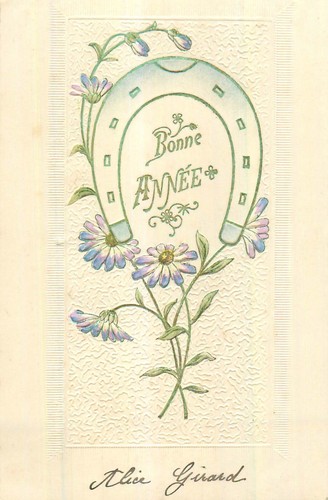 Illustree gaufree bonne - cp,