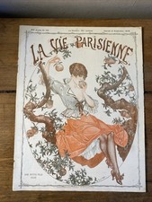 La Vie Parisienne 1916#36  WWI-HEROUARD "Une Petite Fille d'EVE" - Curiosa...