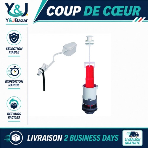 Mécanisme chasse eau wc - d'eau,