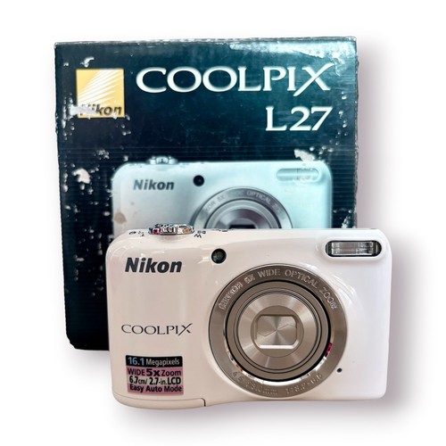Nikon coolpix l27 blanc - l27,