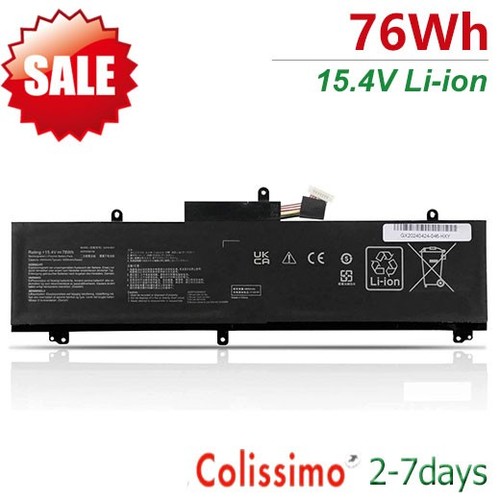 76wh c41n1837 batterie - 15.4v/76wh,
