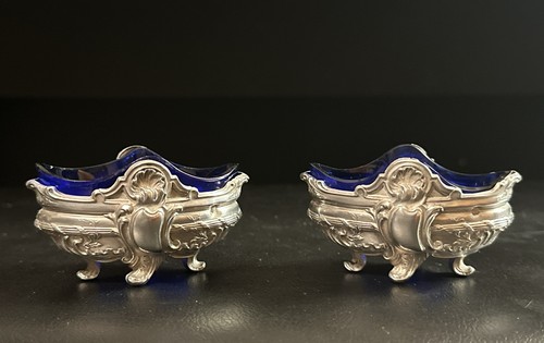 Paire salerons argent - paire,
