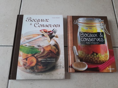 Lot livres bocaux - livres, et