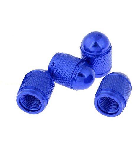 Bouchon valve aluminium - 4x,
