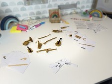 Figurines Et Cartes Paires Montessori Instruments Musique 