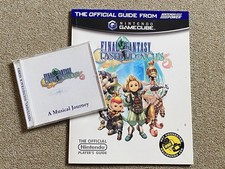 Guide Officiel Gamecube Final Fantasy Crystal Chronicles + CD Soundtrack Retro