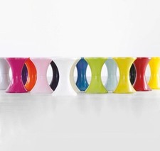 Tabouret Tam Tam tulipe plastique space age era designer Henry Massonnet...