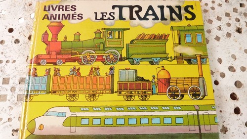 Les trains livre - les, trains,