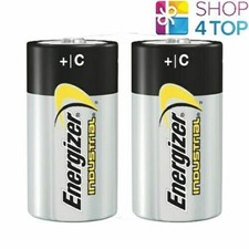 2 ENERGIZER C ALKALINE LR14 BATTERIES 1.5V INDUSTRIAL BABY R14 MN1400 AM2 2031