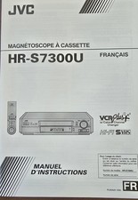 JVC Magnetoscope A Cassette HR-S7300U