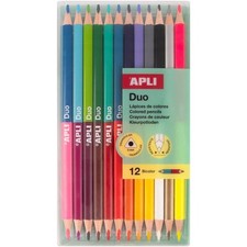 Crayons de couleurs - Double