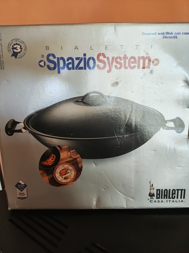 Wok téflon capacité 6 - wok,