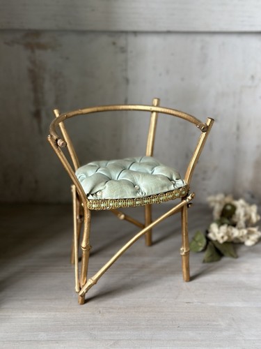 Chaise poupée ancienne - ancienne, en