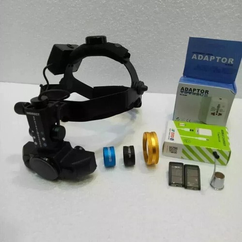 Indirect ophthalmoscope with - ophthalmoscope,