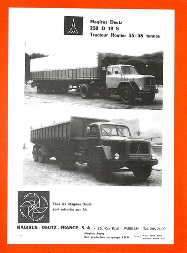 1971 magirus deutz 230 d - /, 19