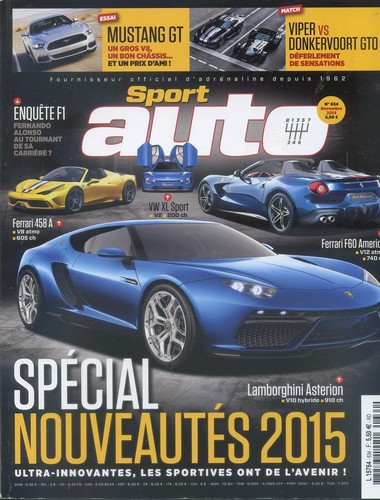 Sport auto 634 2014 - sport, 11/2014