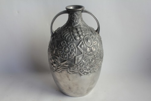 Vase étain cortesi art - étain,